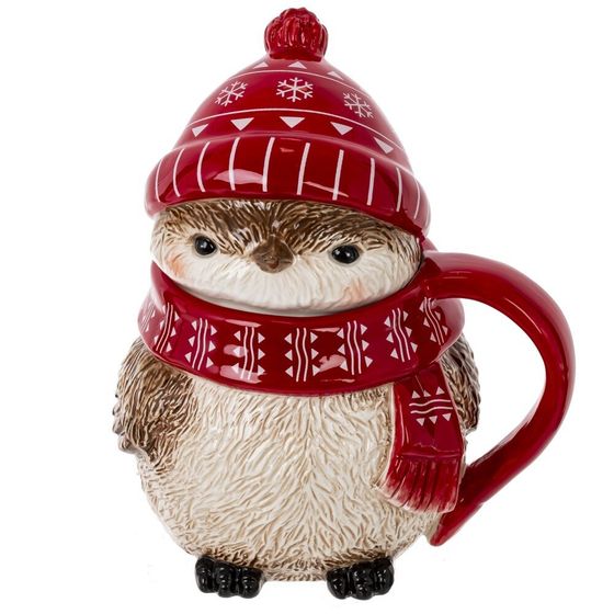 Кружка &quot;Птичка&quot;, 500 мл, L14 W11 H17 см, 2в.