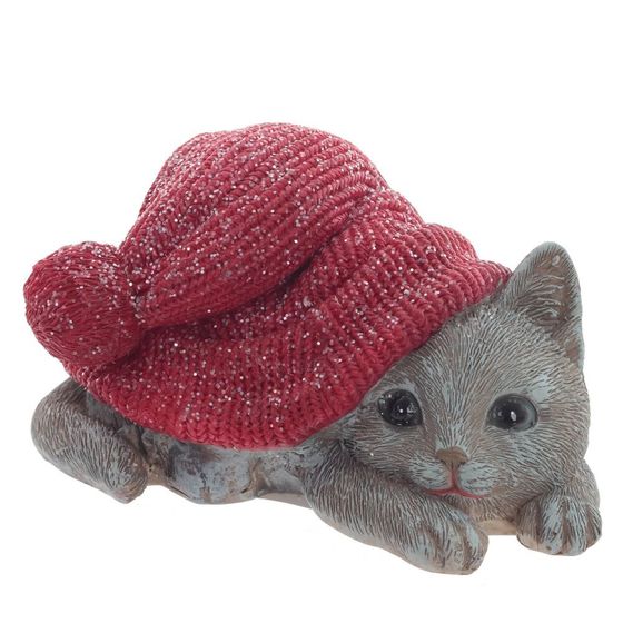 Фигурка декоративная &quot;Котёнок&quot;, L14 W9,5 H7,5 см, 2в.