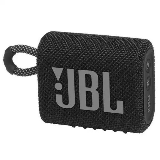 Портативная колонка JBL Go 3 4.2Bт 2700мАч черный (JBLGO3BLK)