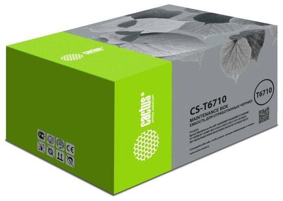 Бункер Cactus CS-T6710 (T6710) для Epson WorkForce Pro WF-5690DWF/5620DWF/5190DW/5110DW