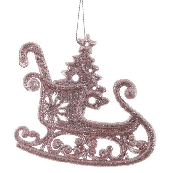 Изделие декоративное подвесное &quot;Сани&quot;, L12 W0,5 H10 см, 4в.