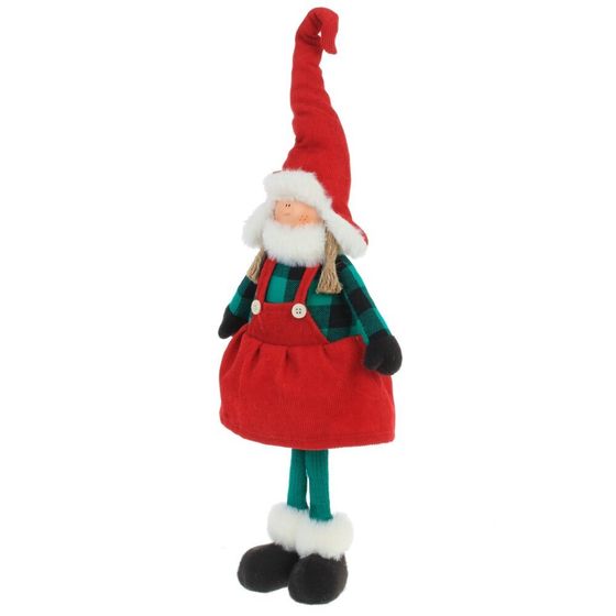 Игрушка мягконабивная &quot;Гном&quot;, L18 W8 H55 см, 2в.