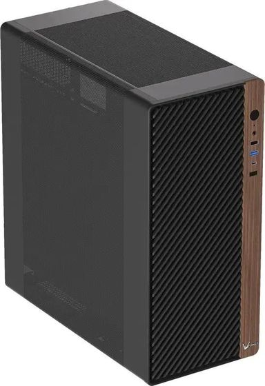 Корпус Formula TimberLine T2 черный без БП mATX 4x120mm 1xUSB2.0 1xUSB3.0 audio bott PSU