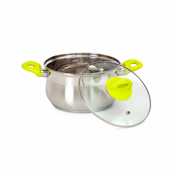 Кастрюля с крышкой GLORY 24х13.5см 6.0л