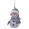 Фигурка декоративная подвесная &quot;Снеговик&quot;, L4 W3 H6 см, 2в.