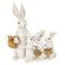 Фигурка декоративная "Зайцы", L17 W10 H20 см