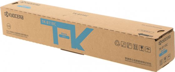 Картридж лазерный Kyocera TK-8118C 1T02P3CCN0 голубой (6000стр.) для Kyocera M8124cidn/M8130cidn (китайские версии)