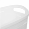 Корзина бельевая RIBBON 49л белый