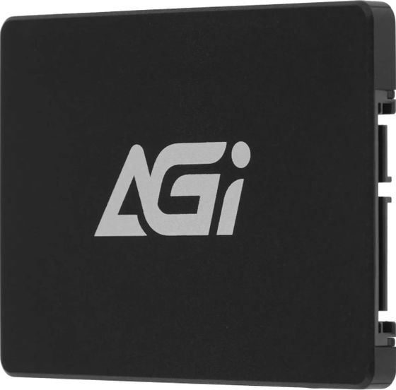 Накопитель SSD 120Gb AGI AI138 2.5&quot; Client SATA 6Gb/s, 509/518, IOPS 19/75K, MTBF 1.6M, 3D TLC, 70TBW, 0,53DWPD, RTL{100} (610002)
