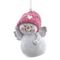 Фигурка декоративная подвесная "Снеговик",   L5,5 W4,5 H7,5 см, 2в.