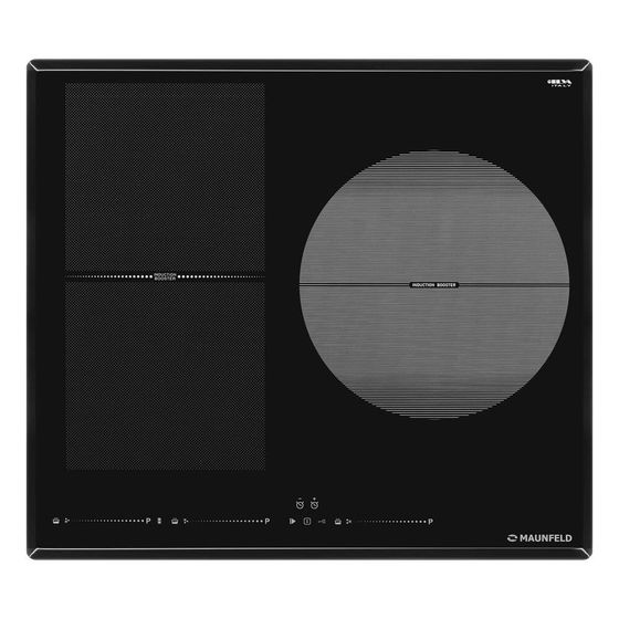 Индукционная варочная панель Maunfeld CVI593SFBK LUX черный