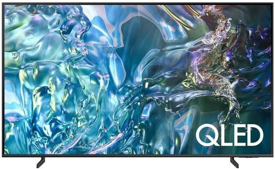 Телевизор QLED 50” Samsung QE50Q60DAUXRU серый 4K SmartTV безрамочный