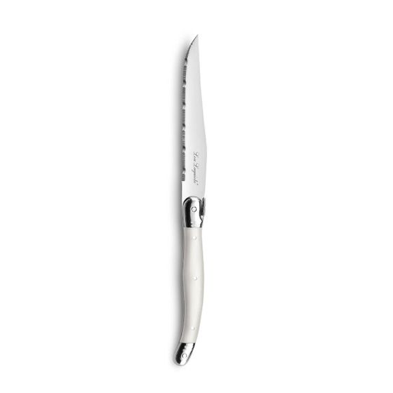 Набор ножей Lou Laguiole Rustic Meat White Metal 6 шт.