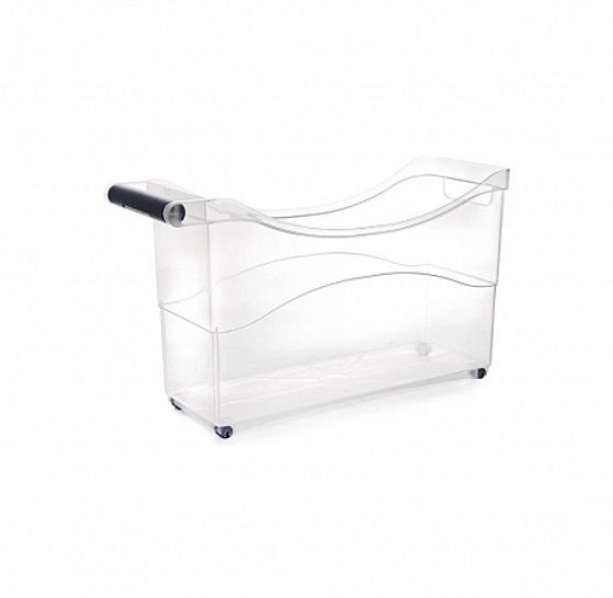 Контейнер хозяйственный универсальный на колесах 10л