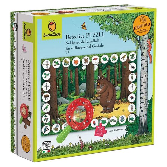 LUDATTICA Detective In The Gruffalo´S Forest Puzzle 24 pieces