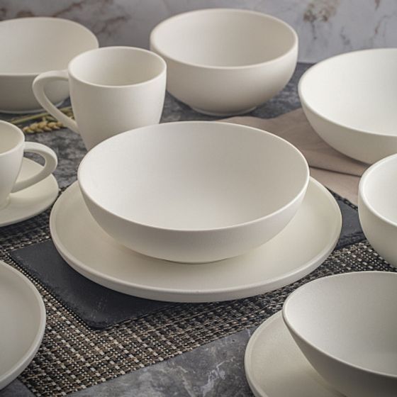 Тарелка десертная ROCK WHITE 21см