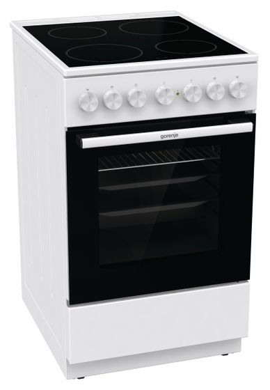 Плита электрическая Gorenje GEC5B41WG белый (без крышки)