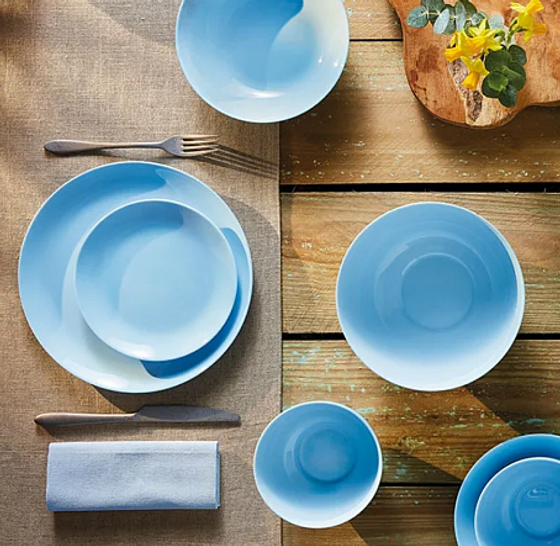 Тарелка суповая ДИВАЛИ ЛАЙТ БЛЮ 20см