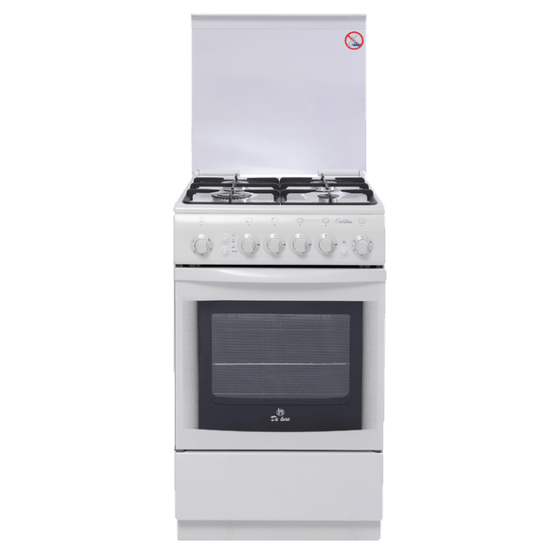 Плита газовая De Luxe 5040.31г(кр) ЧР белый