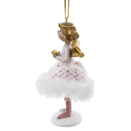 Фигурка декоративная  подвесная &quot;Ангел&quot;, L7 W7 H10,5 см, 2в.