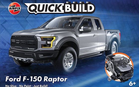 Airfix Airfix QUICKBUILD Ford F-150 Raptor - Grey