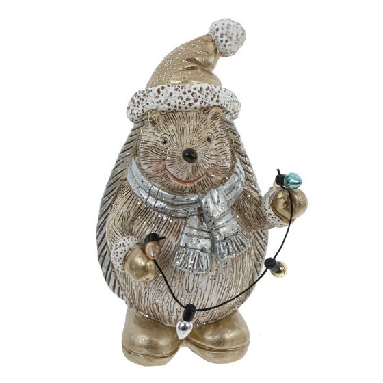 Фигурка декоративная &quot;Ежик&quot;, L5,5 W5 H10 см, 2в.