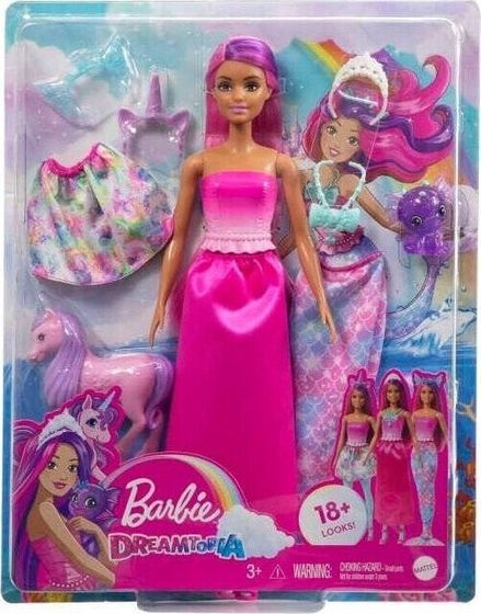 Lalka Barbie Mattel Barbie Dreamtopia Przebieranki Świat fantazji