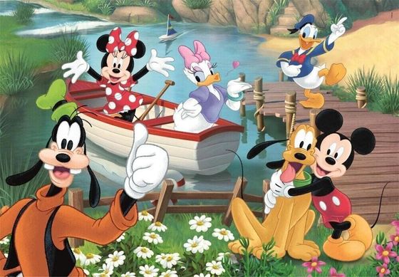 Clementoni CLE puzzle 60 SuperKolor Disney Classic 26594