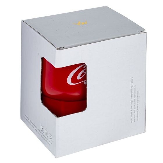 Кружка с крышкой и трубочкой, 400 мл, L13 W9 H19,5 см, 2в.