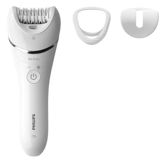 Эпилятор Philips BRE700/00 скор.2 насадок 3шт аккум. белый