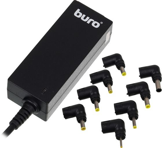 Блок питания Buro BUM-0036S40 автоматический 40W 9.5V-20V 8-connectors от бытовой электросети LED индикатор