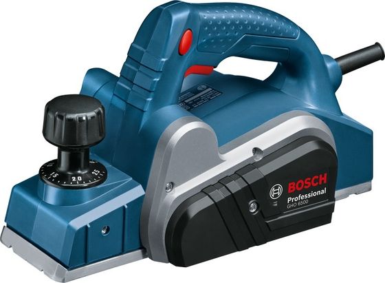 Рубанок сетевой Bosch GHO 6500 650Вт 82мм 16500об/мин (0601596000)