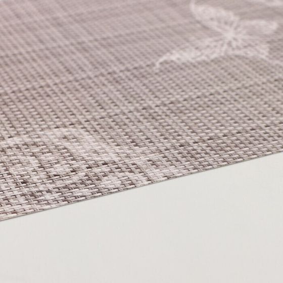 !09 Набор из 3-х предметов - Салфетка сервировочная на стол «Бабочки», 26x41 см.