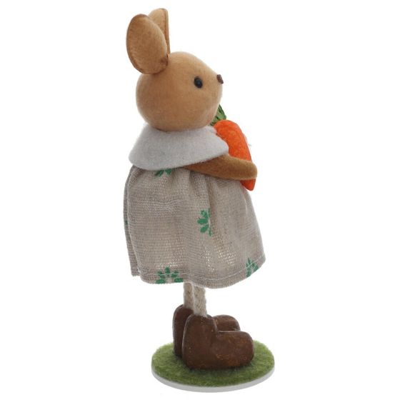 Фигурка декоративная &quot;Зайка&quot; (блок 12шт), L7 W4,5 H16 см, 2в.