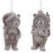 Изделие декоративное подвесное "Медвежонок", L3,5 W3,5 H7 см, 2в.