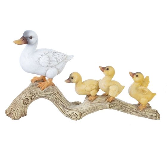 Фигурка декоративная &quot;Утка с утятами&quot;, L24 W7 H13,5 см