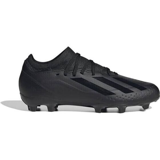 Adidas X.3 Junior Firm Ground Football Boots - Black