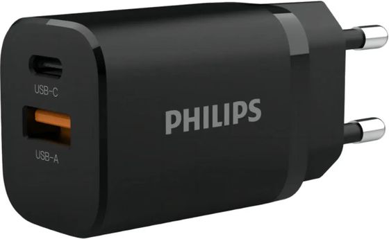 Сетевое З/У Philips DLP5331 черный (DLP5331CB/74)