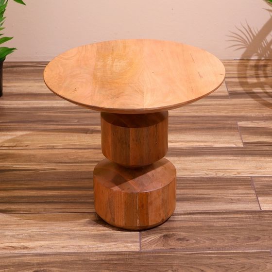 Столик кофейный 50х50х47 см, манговое дерево