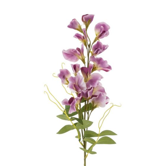 Цветок искусственный "Душистый горошек", L15 W11 H63 см