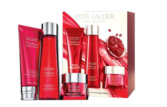 YASHILANDAI Red Pomegranate Skincare Product Matching Set Soothing Stabilizing Hydrating Antioxidant Three-Piece Set