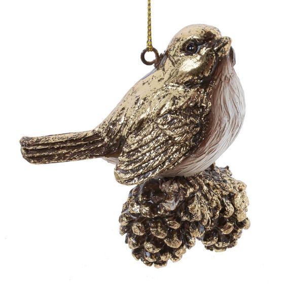 Фигурка декоративная подвесная &quot;Птичка&quot;, L7 W4,5 H10 см, 2в.