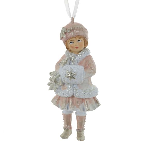 Изделие декоративное подвесное "Мальчик/Девочка", L5 W4 H10,5 см, 4в.