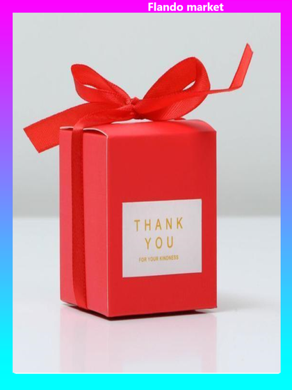 !Коробка подарочная 3 штуки «От сердца», 5,5 х 5,5 х 5,5 см.