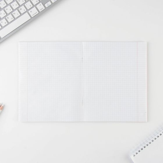 !09 Набор из 4-х штук -  Предметная тетрадь, 48 листов, в клетку «РОЗОВАЯ СЕРИЯ»:  со справ. мат. «Физика»(3 штуки) + на скрепке, А5 « Геометрия»(1 штука)