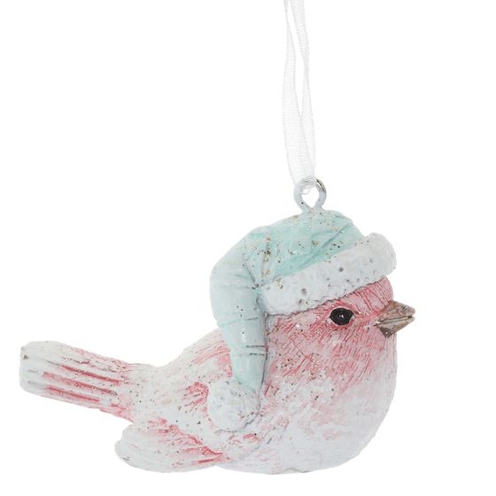 Украшение новогоднее &quot;Птичка&quot;, L6,5 W3,5 H4,5 см, 4в.