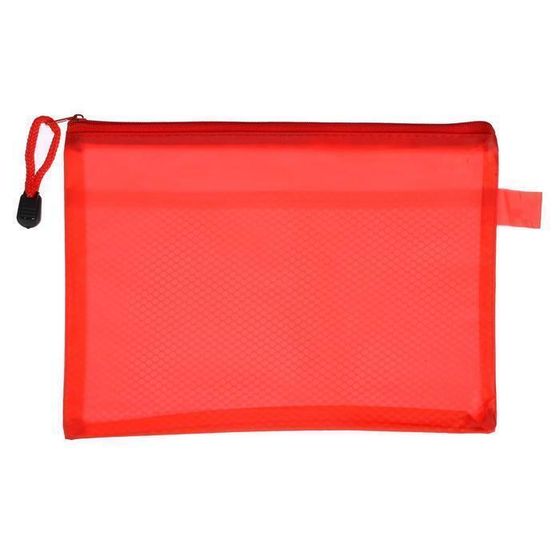 !09 Папка-конверт (набор 2 штуки) на молнии А5, однотонная, цвет МИКС