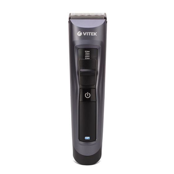 Машинка для стрижки Vitek VT-2582 BK аккум./сеть (насадок 6шт) черный