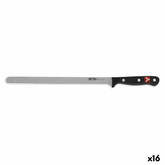 Нож для головы Quttin Sybarite Black Silver 28 см (16 шт.)