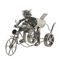 Подставка для бутылки &quot;Мотоциклист&quot;, Д42 Ш14,5 В24 см